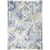 Provance Bearn Transitional Blue & Grey Rug