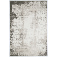 Rustic Hallstatt Abstract Reversible Beige Rug