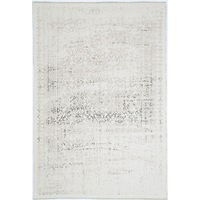 Rustic Oia Vintage Distressed Reversible Beige Rug
