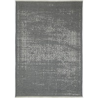 Rustic Oia Vintage Distressed Reversible Grey Rug