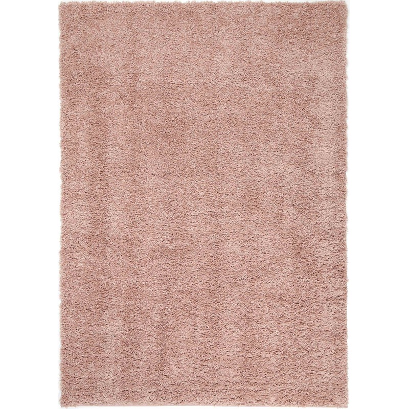 Buy Alpine Blush Pink Shaggy Rug MyDeal