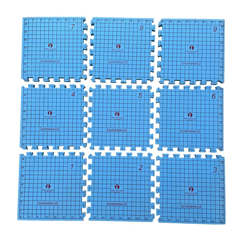 Buy Red Suricata Blocking Mats for Knitting & Crochet Supplies (CMs Grid)…  - MyDeal