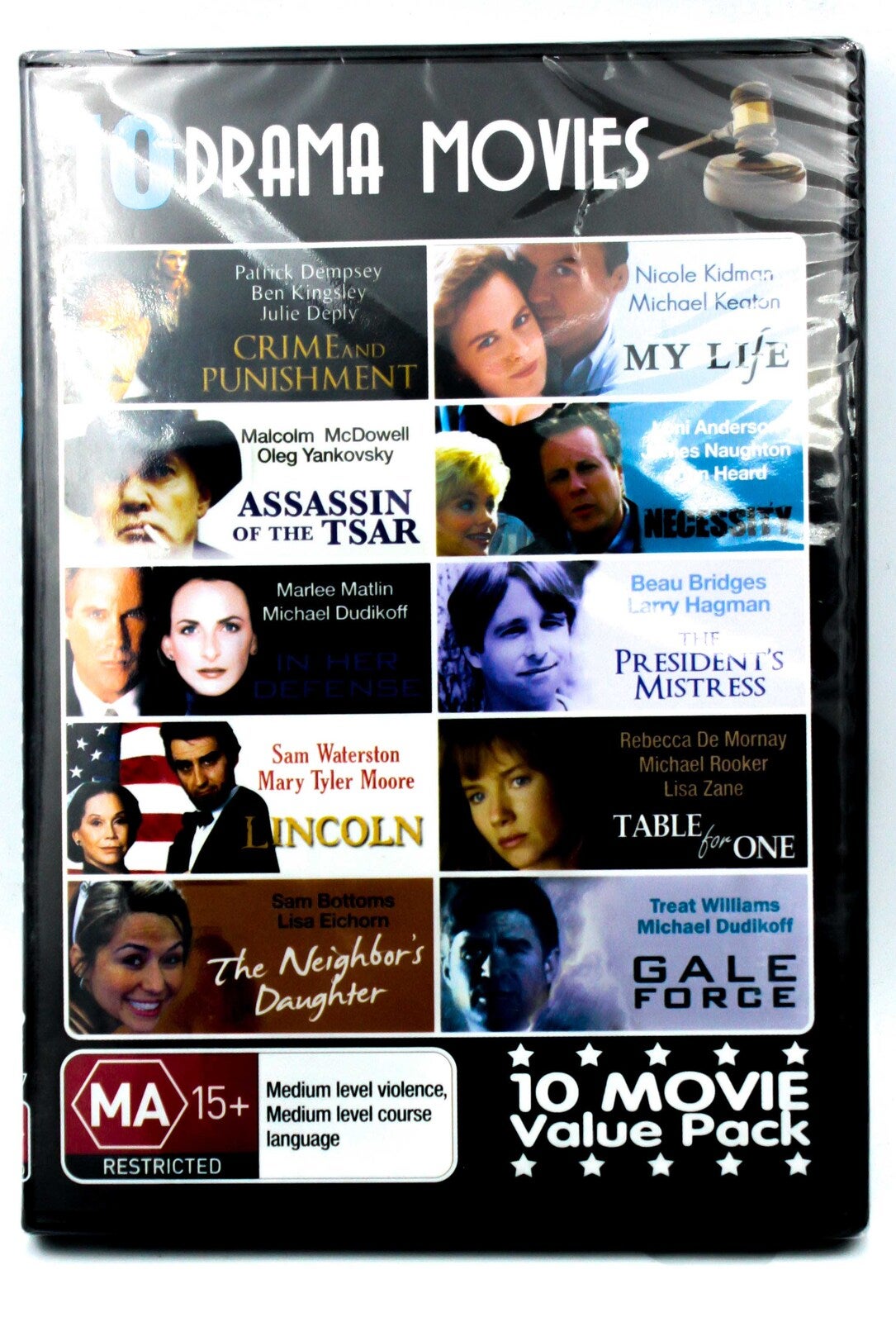 10 Drama Movies - VALUE PACK DVD
