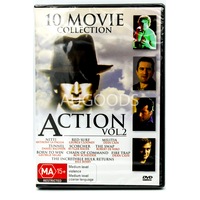 10 Movie Collection Action Vol 2 - Rare DVD Aus Stock New Region ALL