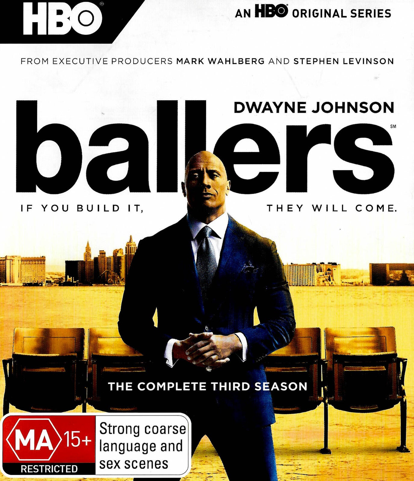 Ballers: Season 3 -Rare Blu-Ray Aus Stock Comedy New Region B
