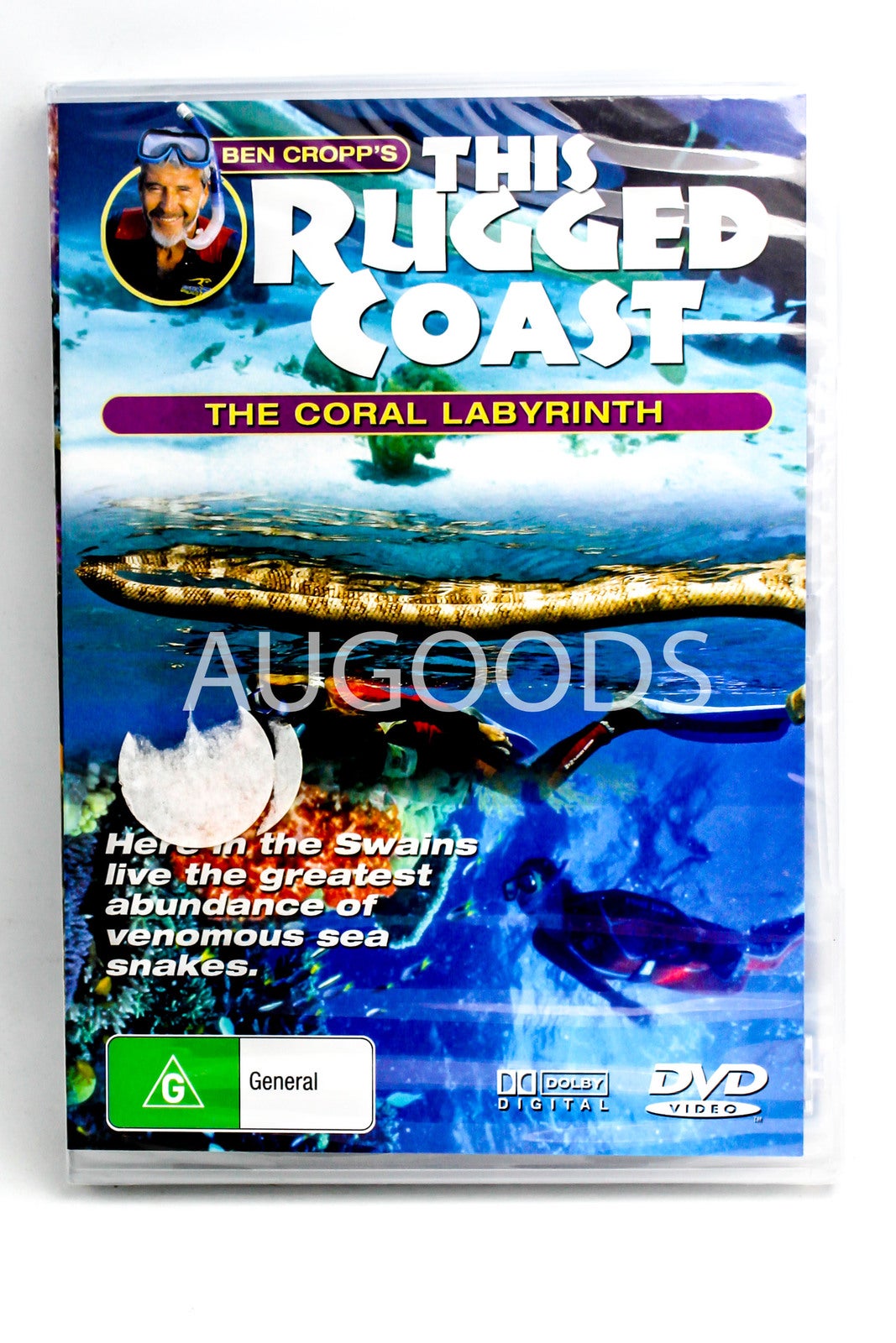 Ben Cropp's The Rugged Coast - The Coral Labyrinth -Educational DVD Series New