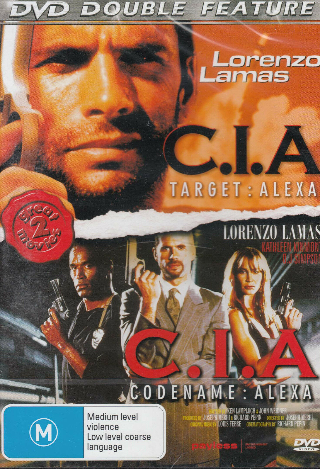 Buy C.I.A TARGET ALEXA C.I.A CODE NAME ALEXA DOUBLE FEATURE