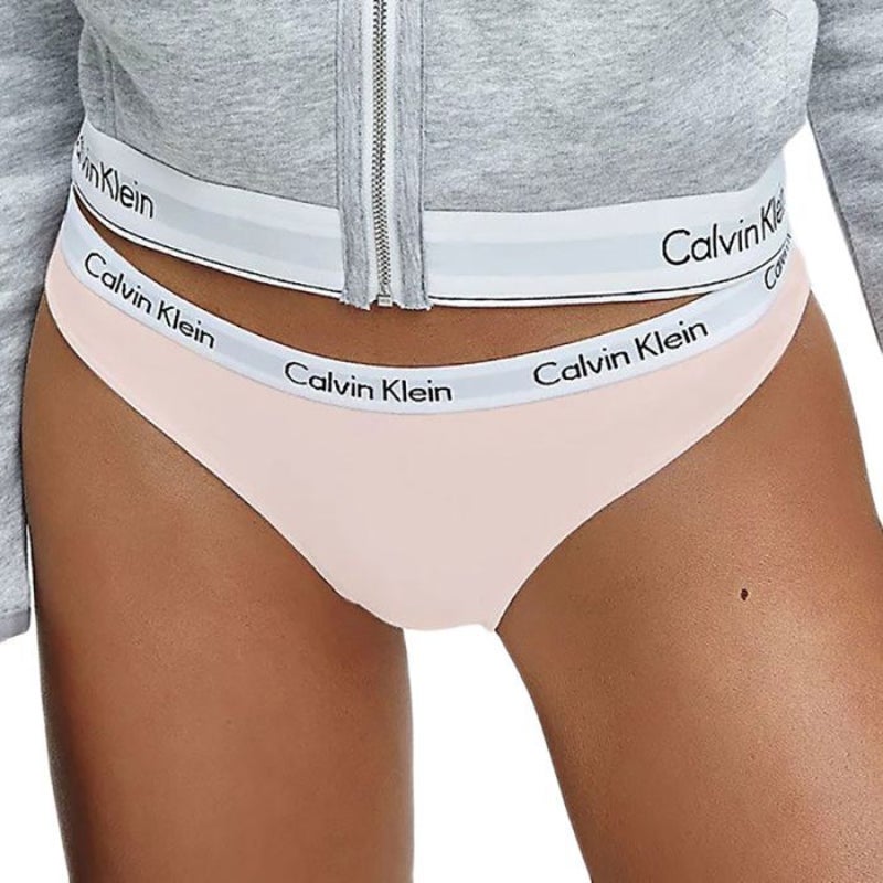 Buy Calvin Klein Womens Underwear 3 Pack Pink Blue Grey - Small -Carousel  Cotton Bikini - MyDeal