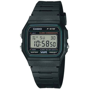 Casio Digital Classic Sports Chronograph Alarm Stopwatch F-91W-3DG Men's Watch