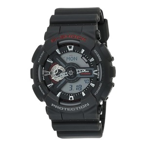 Casio G-Shock GA-110-1ADR Black Analogue Digital Mens Sport Watch 200M Resin Band