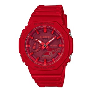 Casio G-Shock GA-2100-1ADR Mens Black Analogue Digital CasiOak Watch Carbon Core