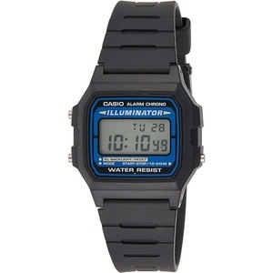Casio Men's Quartz Illuminator Alarm Chronograph Digital 35mm Watch F105W-1A AU Stock
