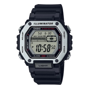 Casio MWD110H-1A Illuminator Black 100m Men's Multifunction Digital Sports Watch