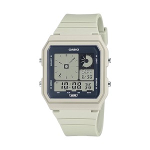 Casio Pop Light Grey Bio-Resin Band Unisex 50m Twin Graph Digital Watch LF-20W-8