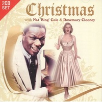 CHRISTMAS with NAT KING COLE & ROSEMARY CLOONEY 2 DISC MUSIC CD NEW SEALED