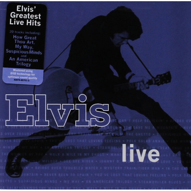 Buy Elvis Presley - Elvis Live CD - MyDeal