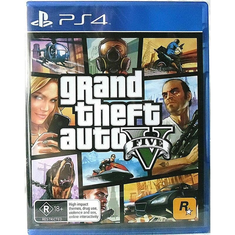 Grand Theft Auto V Gta 5 Ps4 Playstation 4 Pre Owned Game Great Condition Buy Video Games