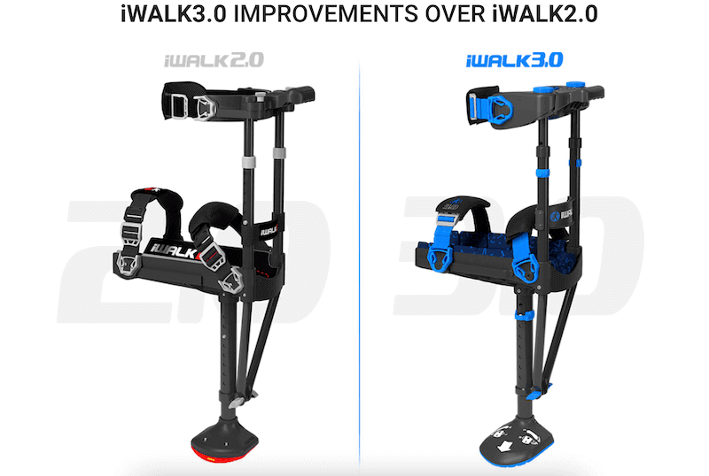 iWALK2.0 ハンズフリー 松葉杖 アイウォーク iwalk2.0 ハンズフリーに