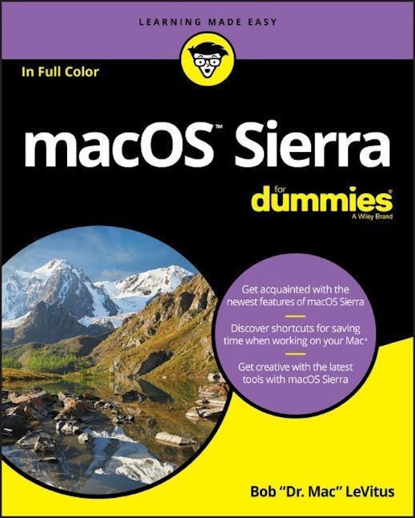 MAC OS Sierra for Dummies -Bob LeVitus Computers Book