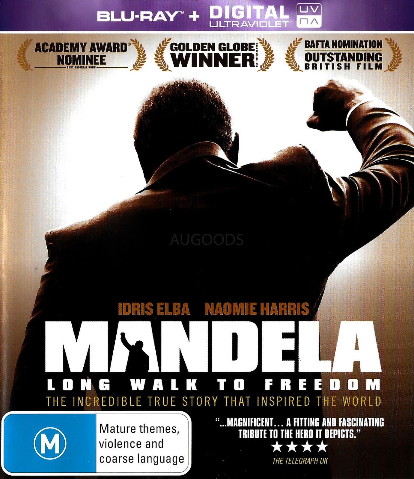 Mandela: Long Walk to Freedom - Rare Blu-Ray Aus Stock Preowned: Excellent Condition