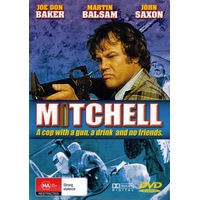 MITCHELL 1980s Comedy Joe Don Baker John Saxon - Rare DVD Aus Stock New