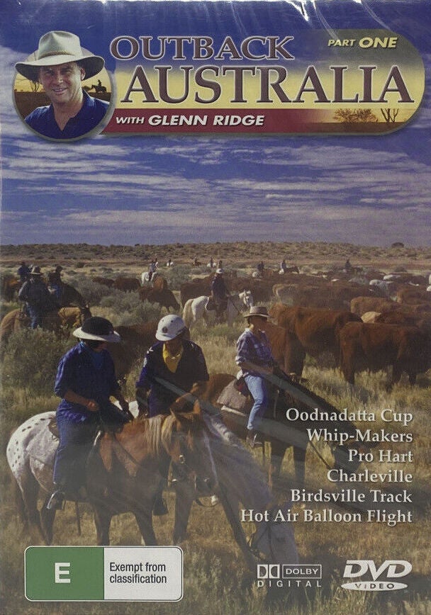 Outback Australia Glenn Ridge Part 1 Oodnadatta Cup Hot Air Balloon Pro Hart DVD