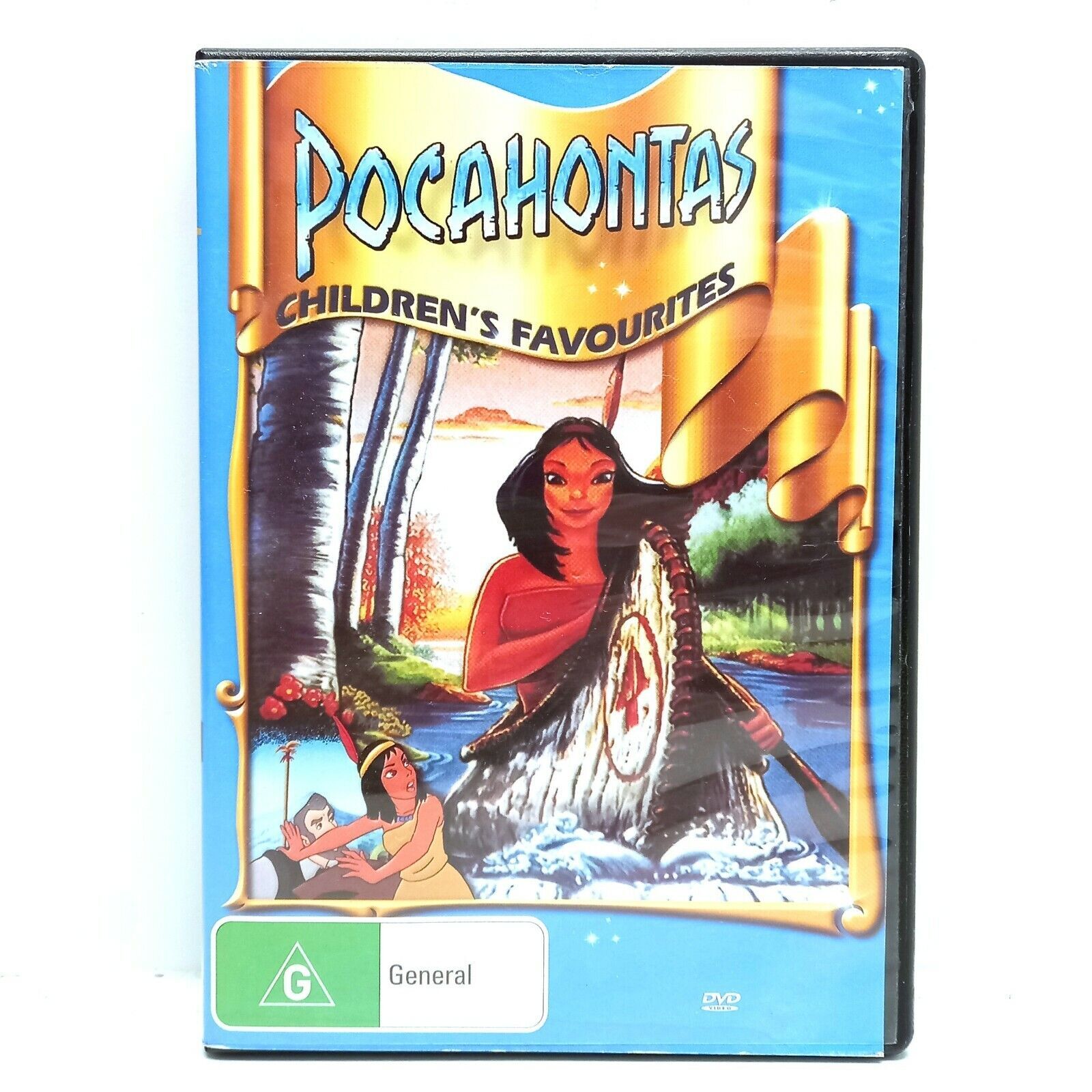 Pocahontas - Children's Favourites -Rare DVD Aus Stock Comedy New