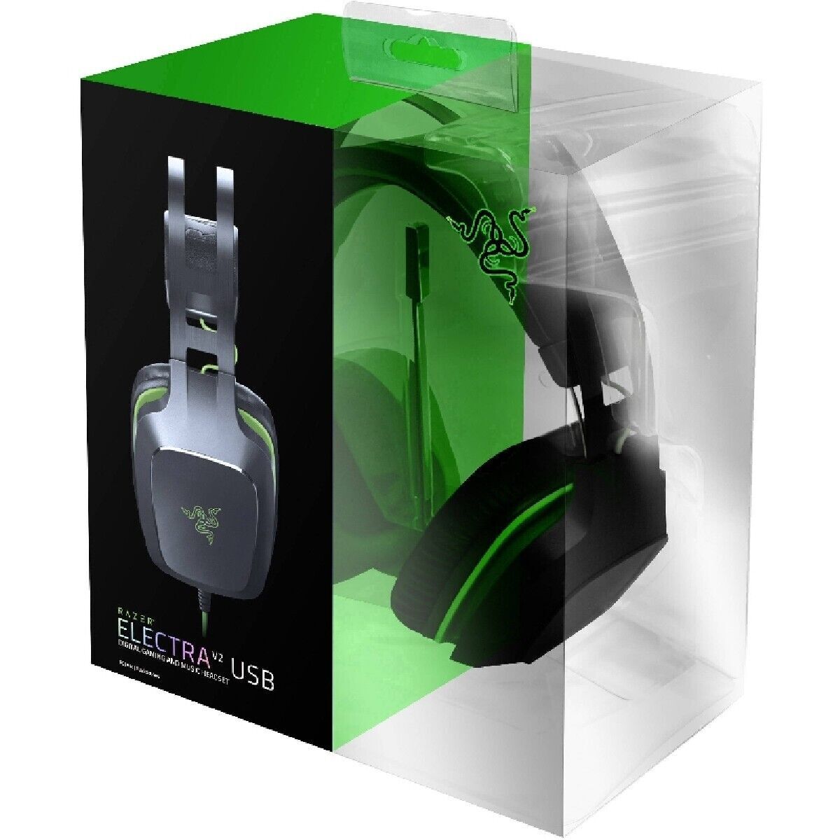 Buy Razer Electra V2 USB Digital Gaming and Music Headset Black