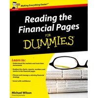 Reading the Financial Pages for Dummies -Michael Wilson Business Book