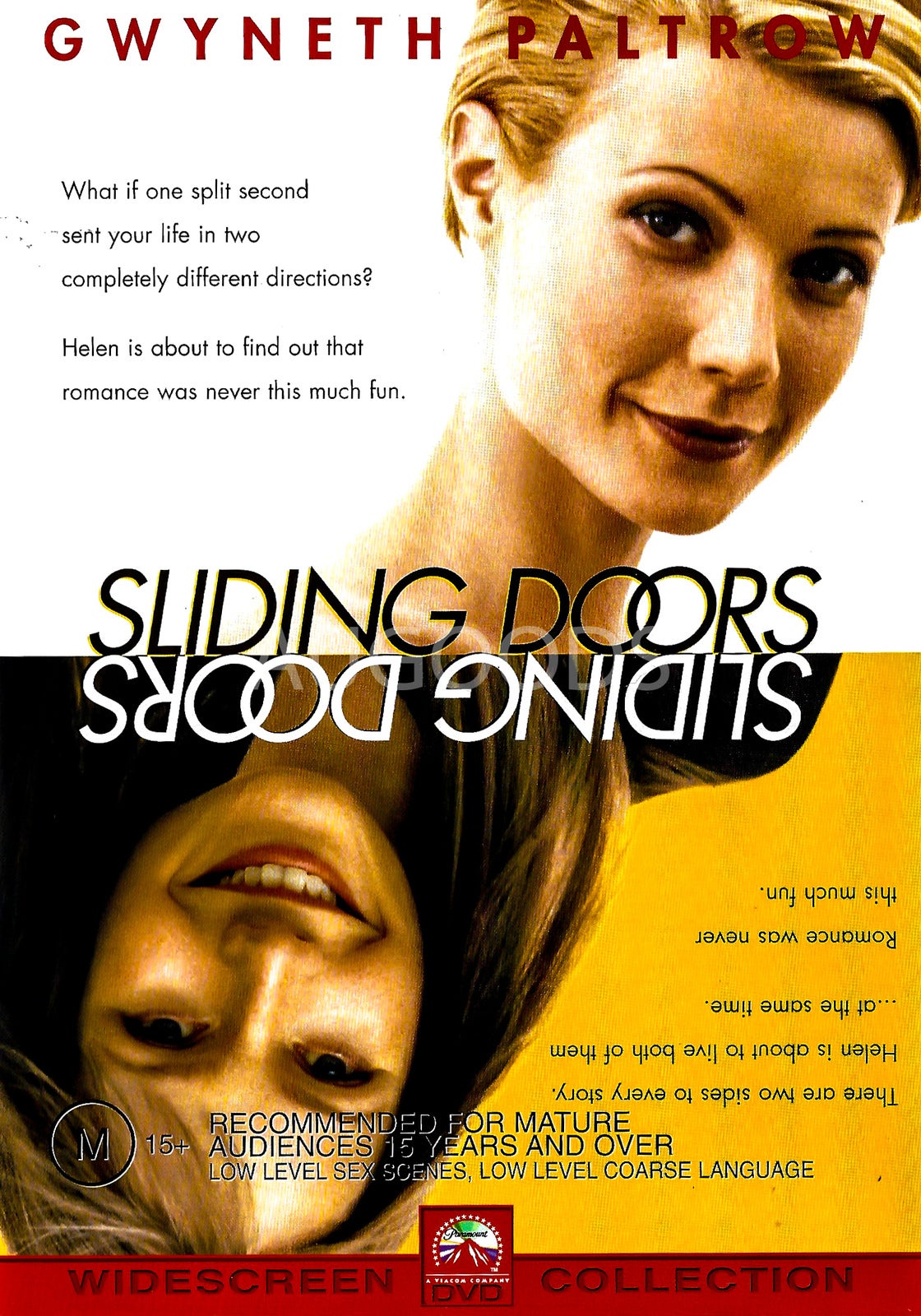 Sliding Doors - Rare DVD Aus Stock Preowned: Excellent Condition