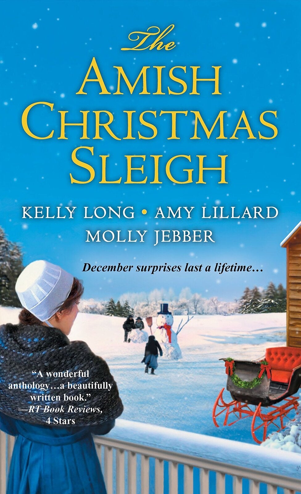 The Amish Christmas Sleigh Paperback Novel Book