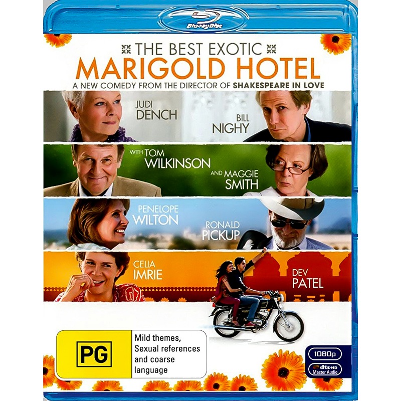 Buy The Best Exotic Marigold Hotel BluRay MyDeal