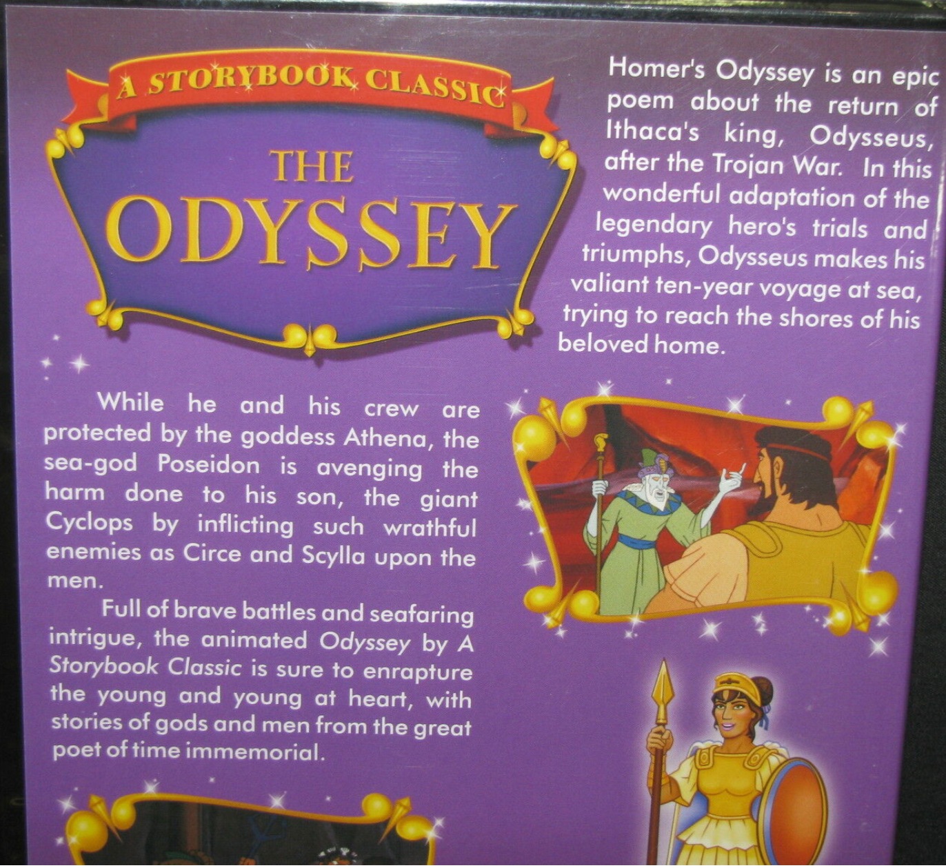 Buy THE ODYSSEY A STORYBOOK CLASSIC Kid s Children Kids DVD