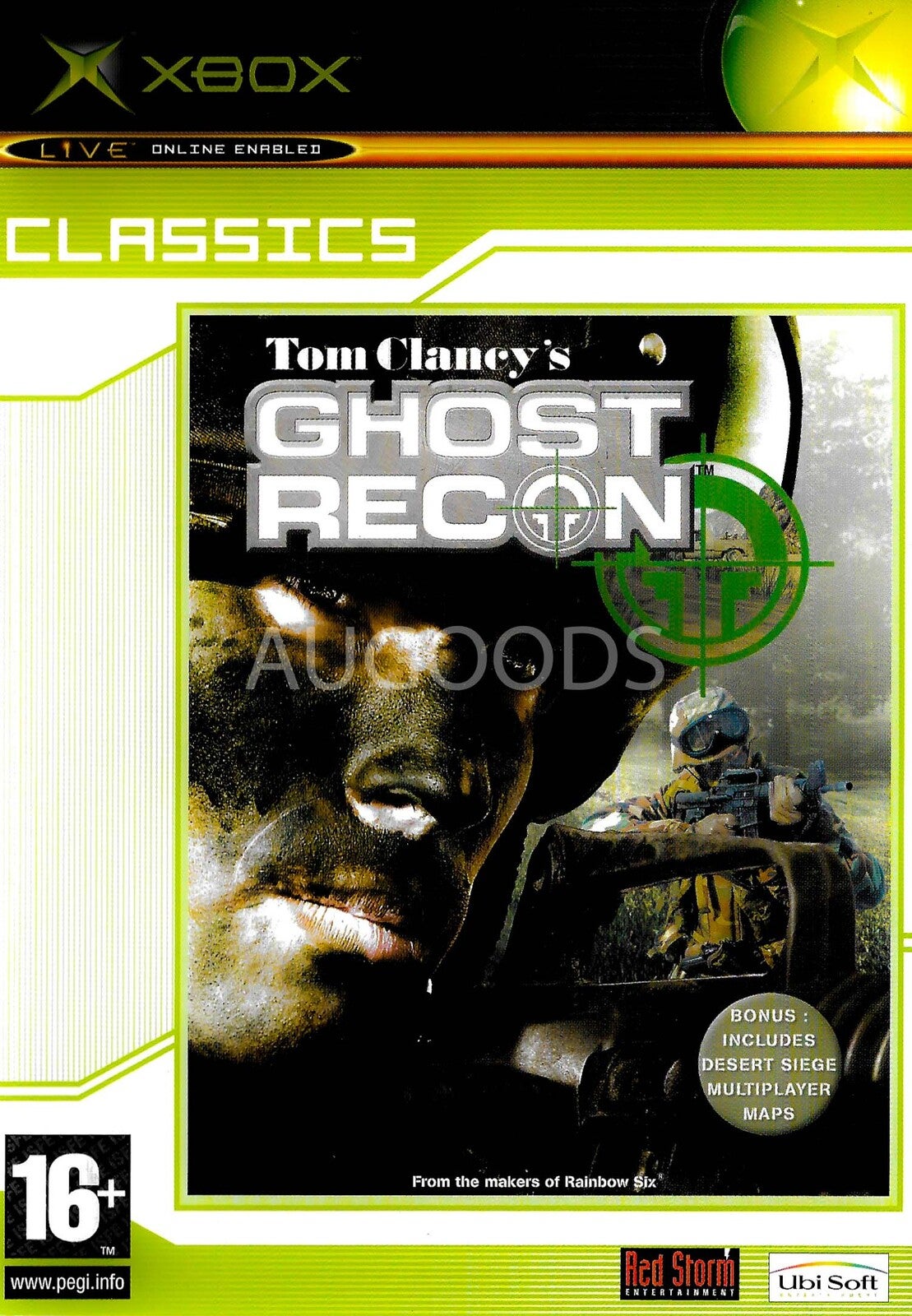 Tom Clancy's GHOST RECON Xbox 360 PRE-OWNED GAME: GREAT CONDITION