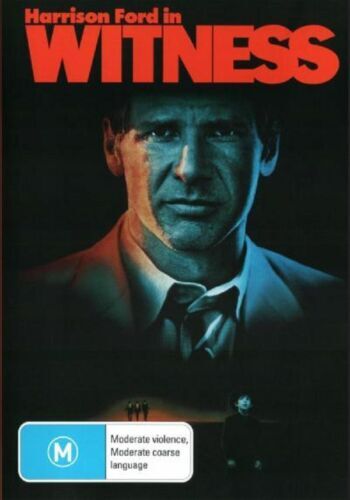 WITNESS Harrison FORD Kelly McGILLIS Lukas HAAS Crime Film Region 4 DVD