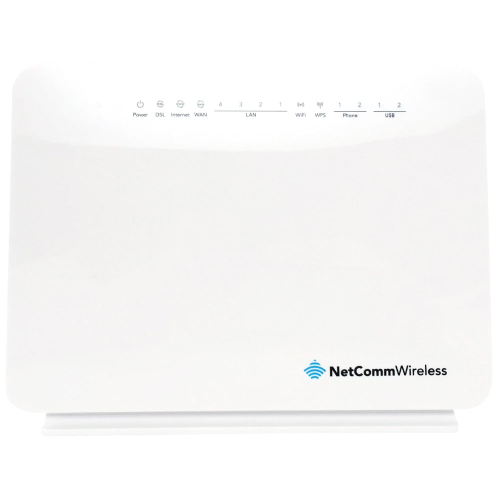 Buy NetComm NF10WV N300 WiFi VDSL/ADSL Modem Router with Voice - MyDeal ...