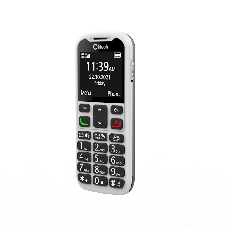 Buy Olitech EasyMate 2 Seniors 4G Phone Big Buttons GPS Location ...