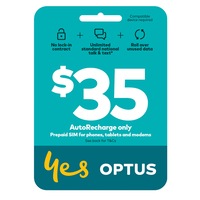 Optus $35 Prepaid Sim Card Starter Kit Pack