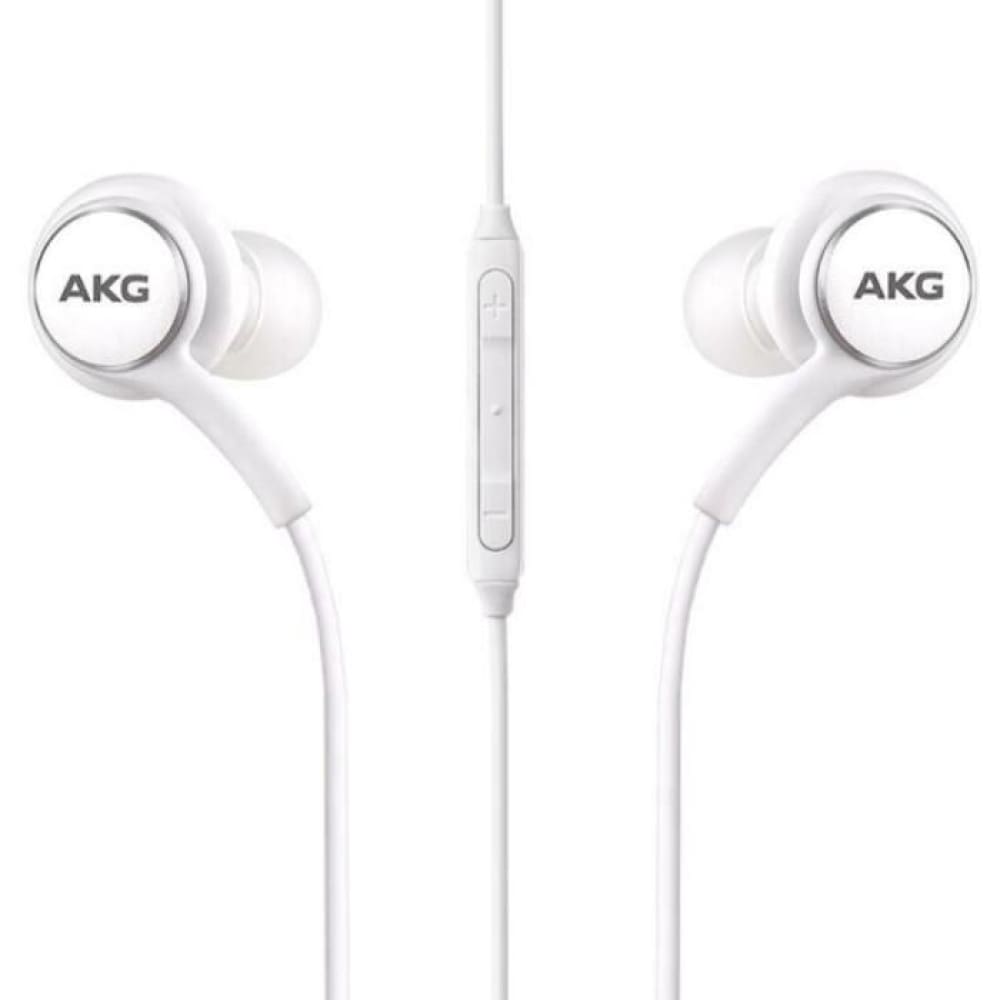 Samsung AKG In-Ear 3.5mm Earphone for Galaxy S10 / S10+ - White - MyDeal