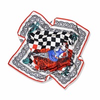 Fortune Teller Silk Scarf By Silviya Neri