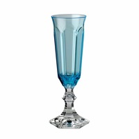 Mario Luca Giusti Dolce Vita Set of 2 Champagne Flute Turquoise