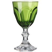 Mario Luca Giusti Dolce Vita Set of 2 Water Glass Green