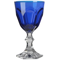 Mario Luca Giusti Dolce Vita Set of 2 Water Glass Royal Blue