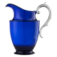 Mario Luca Giusti Federica Acrylic Pitcher Blue