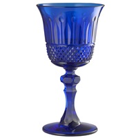 Mario Luca Giusti Nuova Italia Set of 2 Goblet Royal Blue