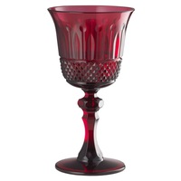 Mario Luca Giusti Nuova Italia Set of 2 Goblet Ruby