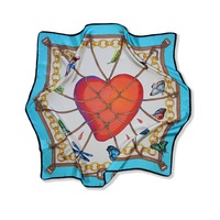 Naughty Knots Silk Scarf By Silviya Neri