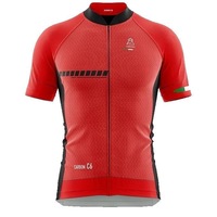 Vardena F1 Red Full Carbon Cycling Jersey