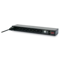 APC AP7921B Rack PDU, Switched, 1U, 16A, 208/230V, 8C13