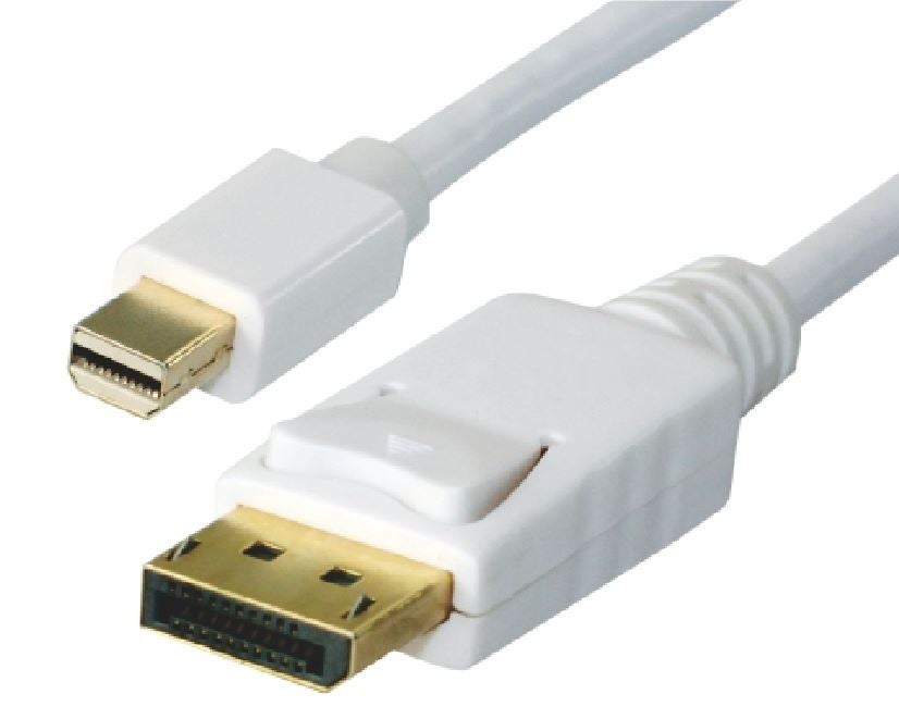 ASTROTEK Mini DisplayPort DP to DisplayPort DP Cable 2m - 20 pins Male to Male Gold Plated RoHS CBMDPMM2